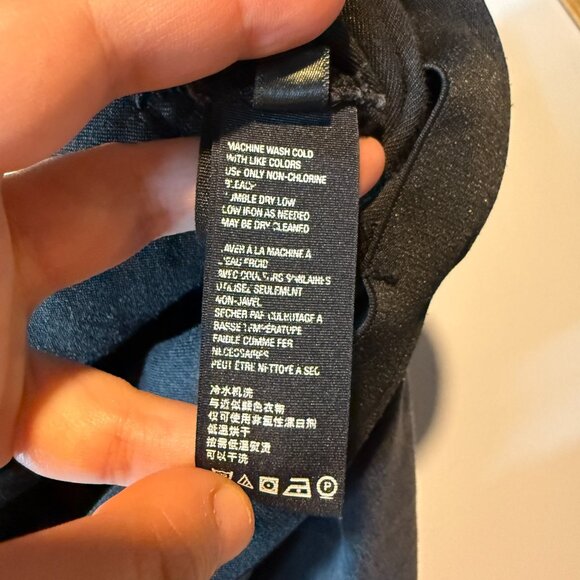 Free People Women 27 Penny Pull On Flare Jeans Denim Black Distressed Stretch - Picture 5 of 12